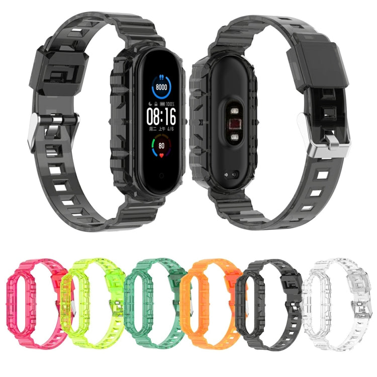 Cinturino integrato universale in TPU, For Xiaomi Mi Band 5/6/7