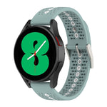 Cinturino in silicone con foro colorato da 20 mm, For Samsung Galaxy Watch 5 40mm, For Samsung Galaxy Watch 5 44mm