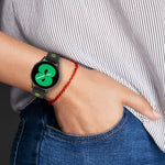 Cinturino in silicone a strisce bicolore da 20 mm, For Samsung Galaxy Watch 5 Pro 45mm