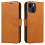 Custodia per telefono in pelle flip con fibbia in vitello, For iPhone 14, For iPhone 14 Plus, For iPhone 14 Pro, For iPhone 14 Pro Max