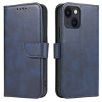 Custodia per telefono in pelle flip con fibbia in vitello, For iPhone 14, For iPhone 14 Plus, For iPhone 14 Pro, For iPhone 14 Pro Max
