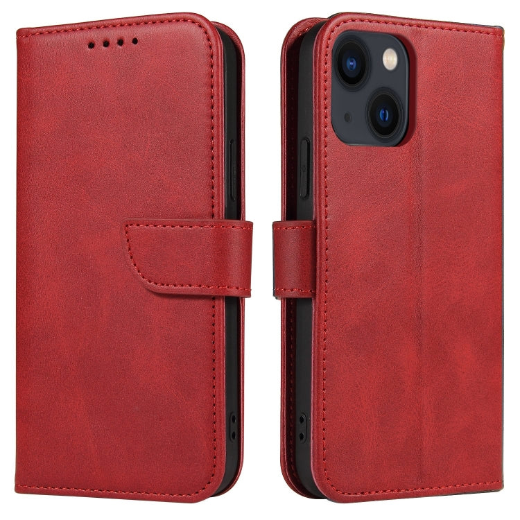Custodia per telefono in pelle flip con fibbia in vitello, For iPhone 14, For iPhone 14 Plus, For iPhone 14 Pro, For iPhone 14 Pro Max
