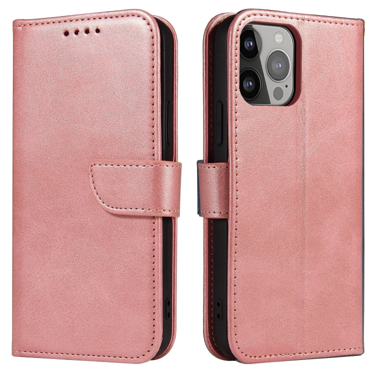 Custodia per telefono in pelle flip con fibbia in vitello, For iPhone 14, For iPhone 14 Plus, For iPhone 14 Pro, For iPhone 14 Pro Max