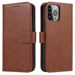 Custodia per telefono in pelle flip con fibbia in vitello, For iPhone 14, For iPhone 14 Plus, For iPhone 14 Pro, For iPhone 14 Pro Max