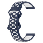 Cinturino in silicone con diamanti bicolore da 20 mm, For Samsung Galaxy Watch 5 Pro 45mm