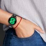 Cinturino in silicone con diamanti bicolore da 20 mm, For Samsung Galaxy Watch 5 Pro 45mm