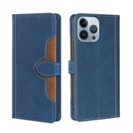 Custodia per telefono in pelle con fibbia magnetica Skin Feel, For iPhone 14, For iPhone 14 Plus, For iPhone 14 Pro, For iPhone 14 Pro Max