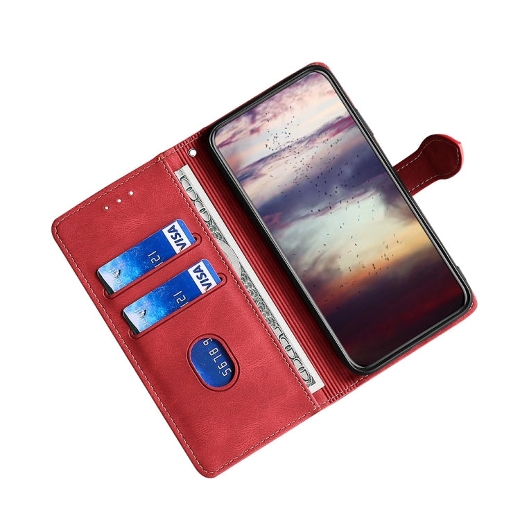 Custodia per telefono in pelle con fibbia magnetica Skin Feel, For vivo iQOO 10, For vivo iQOO 10 Pro 5G, For Nothing Phone 1, For OnePlus 10T, For Realme C30 4G/Narzo 50i Prime, For Honor X40i