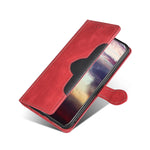 Custodia per telefono in pelle con fibbia magnetica Skin Feel, For vivo iQOO 10, For vivo iQOO 10 Pro 5G, For Nothing Phone 1, For OnePlus 10T, For Realme C30 4G/Narzo 50i Prime, For Honor X40i