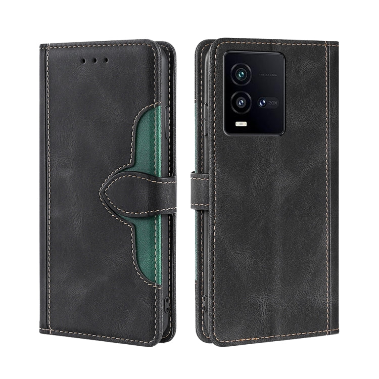 Custodia per telefono in pelle con fibbia magnetica Skin Feel, For vivo iQOO 10, For vivo iQOO 10 Pro 5G, For Nothing Phone 1, For OnePlus 10T, For Realme C30 4G/Narzo 50i Prime, For Honor X40i