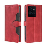 Custodia per telefono in pelle con fibbia magnetica Skin Feel, For vivo iQOO 10, For vivo iQOO 10 Pro 5G, For Nothing Phone 1, For OnePlus 10T, For Realme C30 4G/Narzo 50i Prime, For Honor X40i