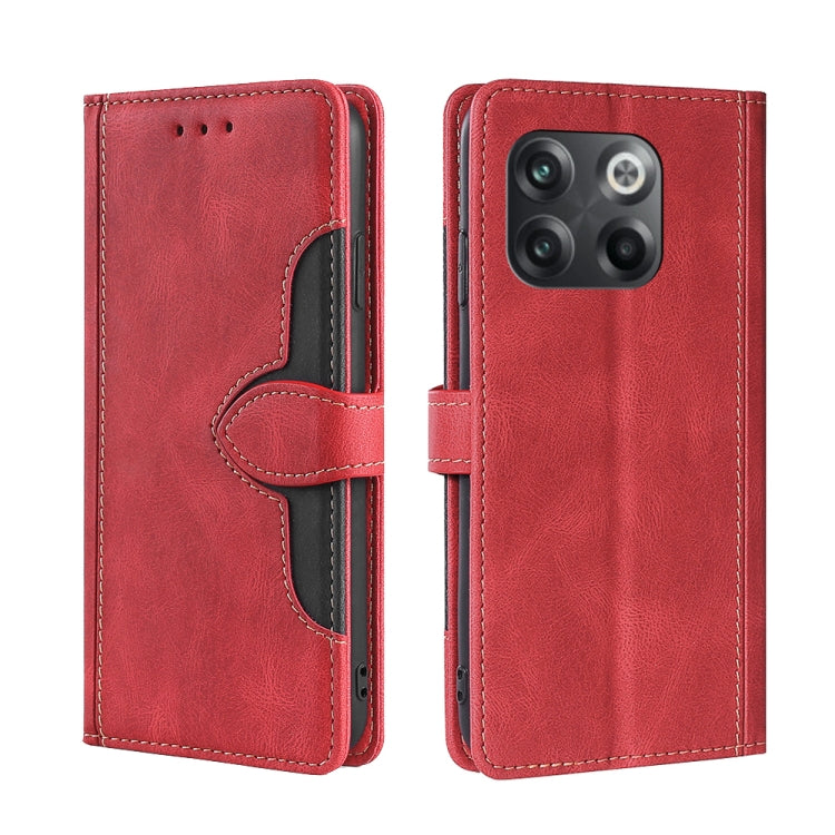 Custodia per telefono in pelle con fibbia magnetica Skin Feel, For vivo iQOO 10, For vivo iQOO 10 Pro 5G, For Nothing Phone 1, For OnePlus 10T, For Realme C30 4G/Narzo 50i Prime, For Honor X40i