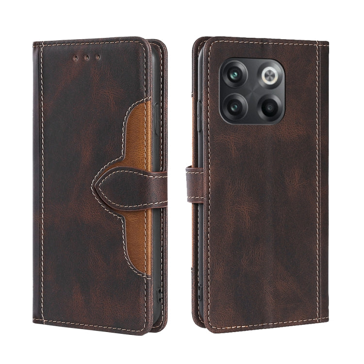 Custodia per telefono in pelle con fibbia magnetica Skin Feel, For vivo iQOO 10, For vivo iQOO 10 Pro 5G, For Nothing Phone 1, For OnePlus 10T, For Realme C30 4G/Narzo 50i Prime, For Honor X40i