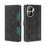 Custodia per telefono in pelle con fibbia magnetica Skin Feel, For vivo iQOO 10, For vivo iQOO 10 Pro 5G, For Nothing Phone 1, For OnePlus 10T, For Realme C30 4G/Narzo 50i Prime, For Honor X40i