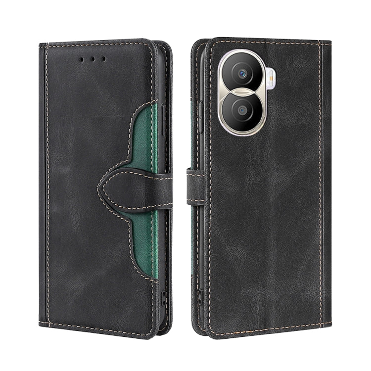 Custodia per telefono in pelle con fibbia magnetica Skin Feel, For vivo iQOO 10, For vivo iQOO 10 Pro 5G, For Nothing Phone 1, For OnePlus 10T, For Realme C30 4G/Narzo 50i Prime, For Honor X40i