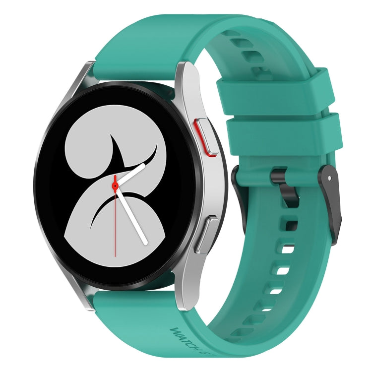 Cinturino per orologio in silicone con fibbia nera da 20 mm, For Samsung Galaxy Watch 5 40mm, For Samsung Galaxy Watch 5 44mm