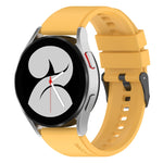 Cinturino per orologio in silicone con fibbia nera da 20 mm, For Samsung Galaxy Watch 5 40mm, For Samsung Galaxy Watch 5 44mm