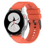Cinturino per orologio in silicone con fibbia nera da 20 mm, For Samsung Galaxy Watch 5 40mm, For Samsung Galaxy Watch 5 44mm