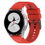 Cinturino per orologio in silicone con fibbia nera da 20 mm, For Samsung Galaxy Watch 5 Pro 45mm