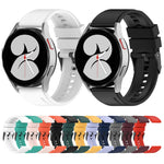 Cinturino per orologio in silicone con fibbia nera da 20 mm, For Samsung Galaxy Watch 5 Pro 45mm