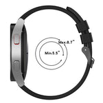 Cinturino per orologio in silicone con fibbia nera da 20 mm, For Samsung Galaxy Watch 5 Pro 45mm