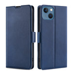 Custodia per telefono in pelle con fibbia laterale ultrasottile, For iPhone 14, For iPhone 14 Plus, For iPhone 14 Pro, For iPhone 14 Pro Max