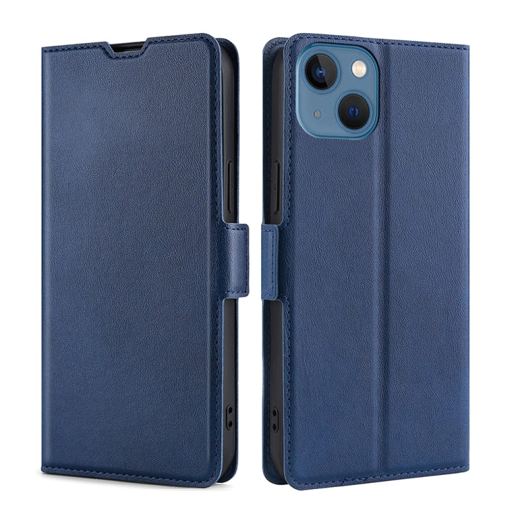 Custodia per telefono in pelle con fibbia laterale ultrasottile, For iPhone 14, For iPhone 14 Plus, For iPhone 14 Pro, For iPhone 14 Pro Max