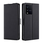 Custodia per telefono in pelle con fibbia laterale ultrasottile, For vivo iQOO 10, For vivo iQOO 10 Pro 5G, For Nothing Phone 1, For OnePlus 10T, For Realme C30 4G/Narzo 50i Prime, For Honor X40i