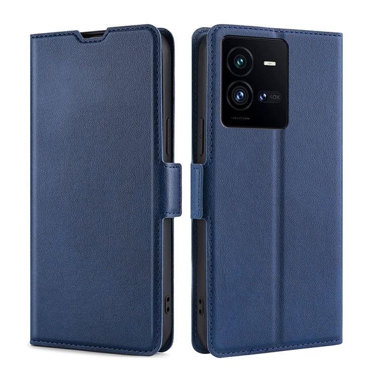 Custodia per telefono in pelle con fibbia laterale ultrasottile, For vivo iQOO 10, For vivo iQOO 10 Pro 5G, For Nothing Phone 1, For OnePlus 10T, For Realme C30 4G/Narzo 50i Prime, For Honor X40i