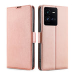 Custodia per telefono in pelle con fibbia laterale ultrasottile, For vivo iQOO 10, For vivo iQOO 10 Pro 5G, For Nothing Phone 1, For OnePlus 10T, For Realme C30 4G/Narzo 50i Prime, For Honor X40i