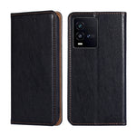 Custodia per telefono in pelle magnetica tinta unita lucida olio, For vivo iQOO 10, For vivo iQOO 10 Pro 5G, For OnePlus 10T, For Realme C30 4G/Narzo 50i Prime