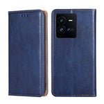 Custodia per telefono in pelle magnetica tinta unita lucida olio, For vivo iQOO 10, For vivo iQOO 10 Pro 5G, For OnePlus 10T, For Realme C30 4G/Narzo 50i Prime