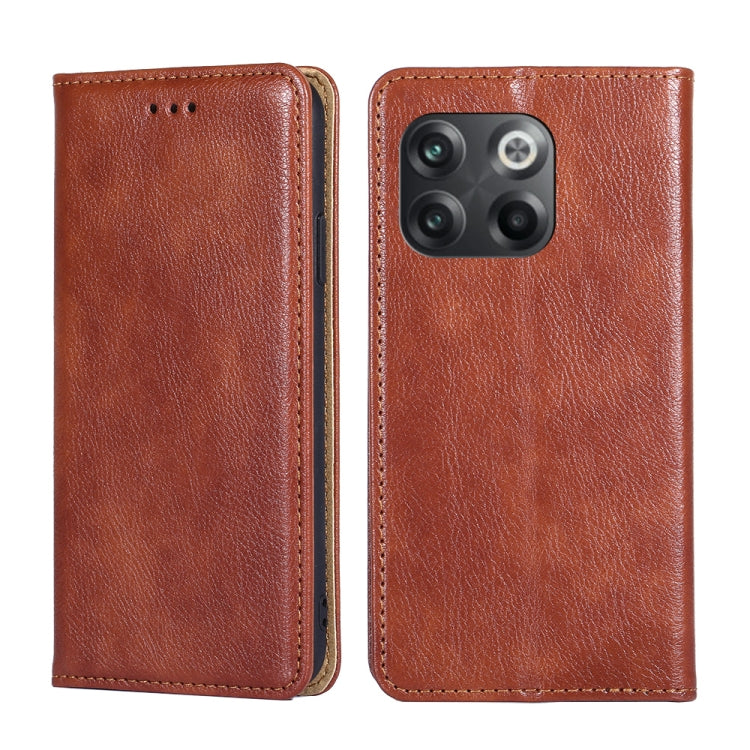 Custodia per telefono in pelle magnetica tinta unita lucida olio, For vivo iQOO 10, For vivo iQOO 10 Pro 5G, For OnePlus 10T, For Realme C30 4G/Narzo 50i Prime