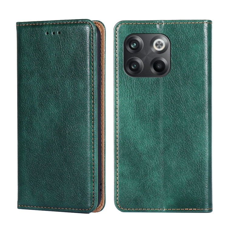 Custodia per telefono in pelle magnetica tinta unita lucida olio, For vivo iQOO 10, For vivo iQOO 10 Pro 5G, For OnePlus 10T, For Realme C30 4G/Narzo 50i Prime
