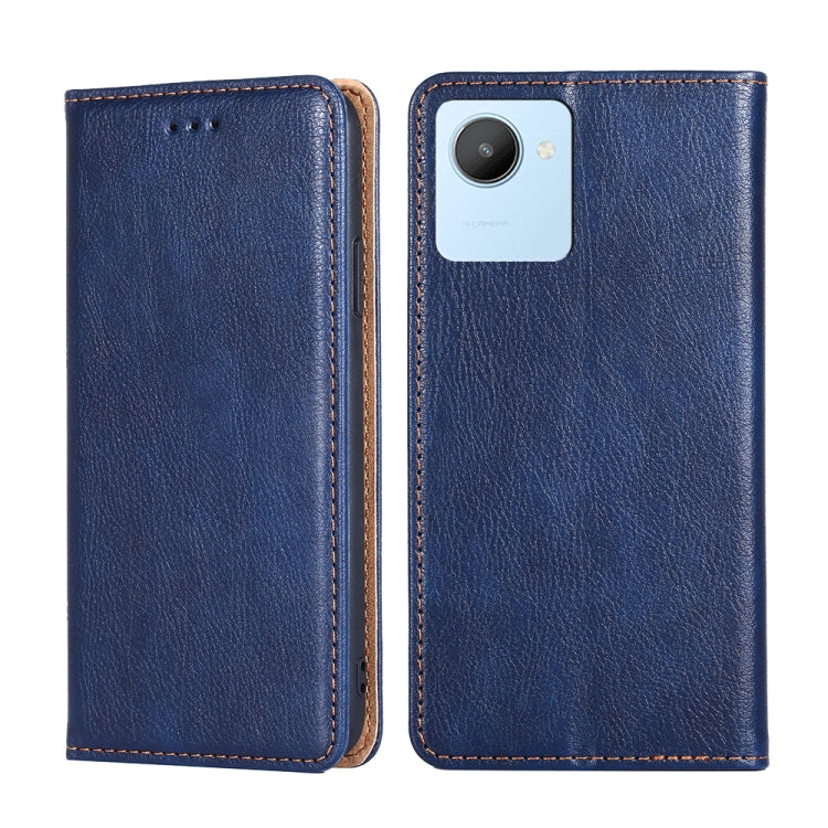 Custodia per telefono in pelle magnetica tinta unita lucida olio, For vivo iQOO 10, For vivo iQOO 10 Pro 5G, For OnePlus 10T, For Realme C30 4G/Narzo 50i Prime