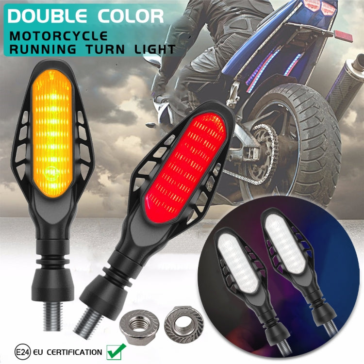 4 PCS Modificato Motociclo 16LED Freno Fanale posteriore, Guscio affumicato