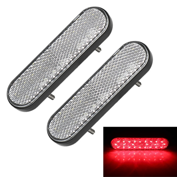 2 PCS 24LED Riflettore Luce freno Indicatore di direzione