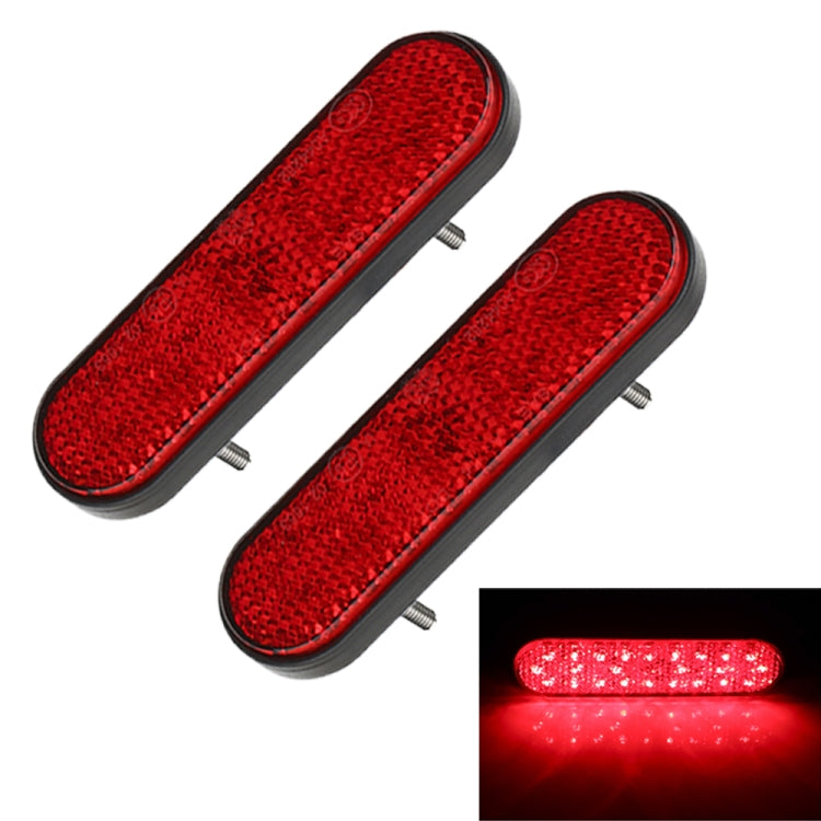 2 PCS 24LED Riflettore Luce freno Indicatore di direzione