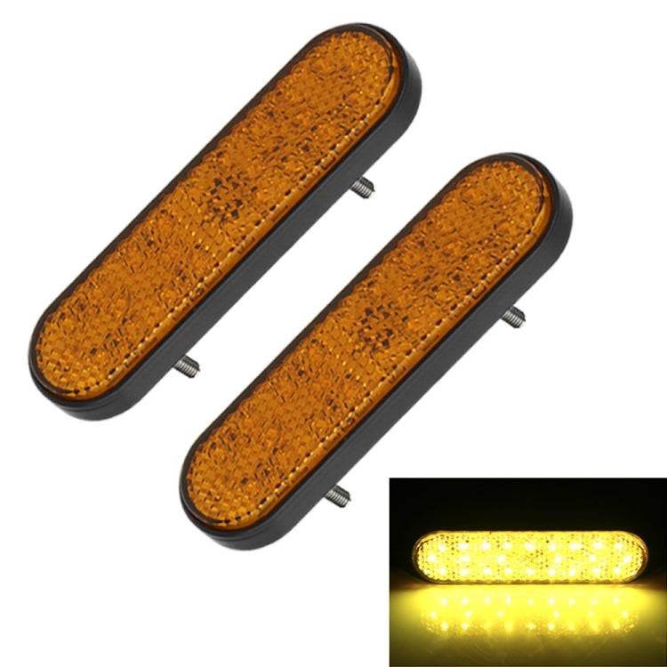 2 PCS 24LED Riflettore Luce freno Indicatore di direzione