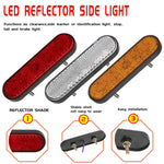2 PCS 24LED Riflettore Luce freno Indicatore di direzione