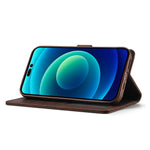 LC.IMEEKE Custodia in pelle a vibrazione orizzontale con struttura in vitello, For iPhone 14, For iPhone 14 Plus, For iPhone 14 Pro, For iPhone 14 Pro Max