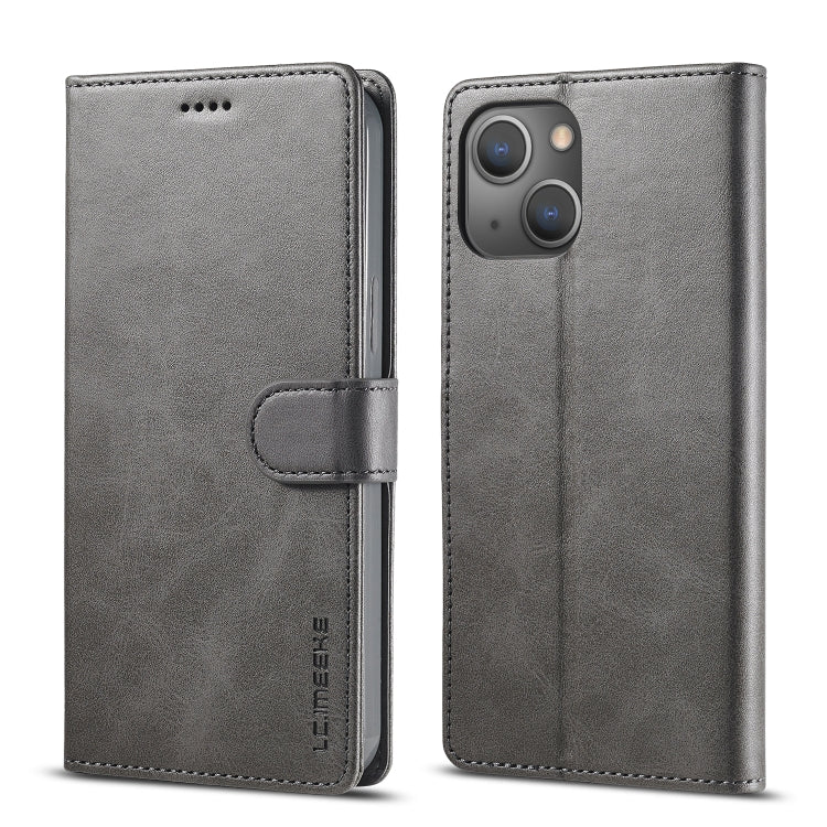 LC.IMEEKE Custodia in pelle a vibrazione orizzontale con struttura in vitello, For iPhone 14, For iPhone 14 Plus, For iPhone 14 Pro, For iPhone 14 Pro Max