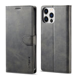 LC.IMEEKE Custodia in pelle a vibrazione orizzontale con struttura in vitello, For iPhone 14, For iPhone 14 Plus, For iPhone 14 Pro, For iPhone 14 Pro Max