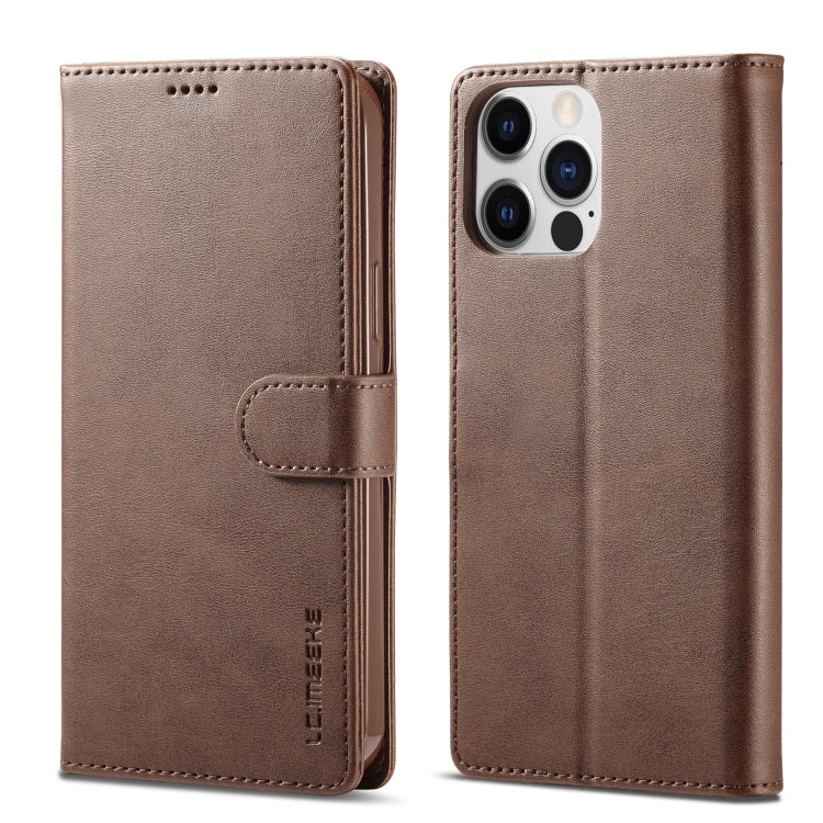 LC.IMEEKE Custodia in pelle a vibrazione orizzontale con struttura in vitello, For iPhone 14, For iPhone 14 Plus, For iPhone 14 Pro, For iPhone 14 Pro Max
