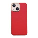 Custodia per telefono galvanica nano serie Luolai in vera pelle, For iPhone 14, For iPhone 14 Plus, For iPhone 14 Pro, For iPhone 14 Pro Max, For iPhone 13, For iPhone 13 Pro