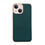 Custodia per telefono galvanica nano serie Luolai in vera pelle, For iPhone 14, For iPhone 14 Plus, For iPhone 14 Pro, For iPhone 14 Pro Max, For iPhone 13, For iPhone 13 Pro