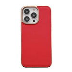 Custodia per telefono galvanica nano serie Luolai in vera pelle, For iPhone 14, For iPhone 14 Plus, For iPhone 14 Pro, For iPhone 14 Pro Max, For iPhone 13, For iPhone 13 Pro