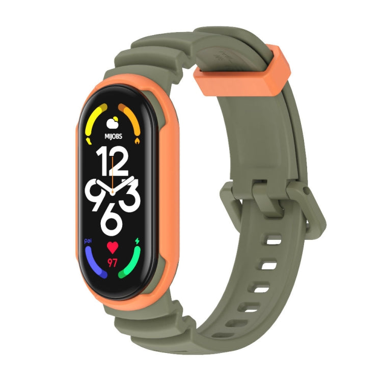 Cinturino MIJOBS GS Unibody bicolore, For Xiaomi Mi Band 7 / 7 NFC