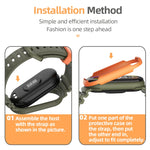 Cinturino MIJOBS GS Unibody bicolore, For Xiaomi Mi Band 7 / 7 NFC