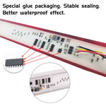 2 PCS 72LED Fanale posteriore bicolore per freno a mano